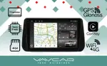 Магнитола для Hyundai Santa Fe 2020+ - Vaycar VA23-1127-2K на Android 13, Быстрая, 2K QLED, CarPlay,4G SIM-слот