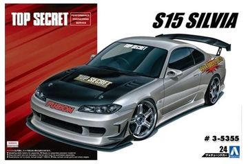 Сборная модель 1/24 Aoshima Nissan Silvia S15 Top Secret