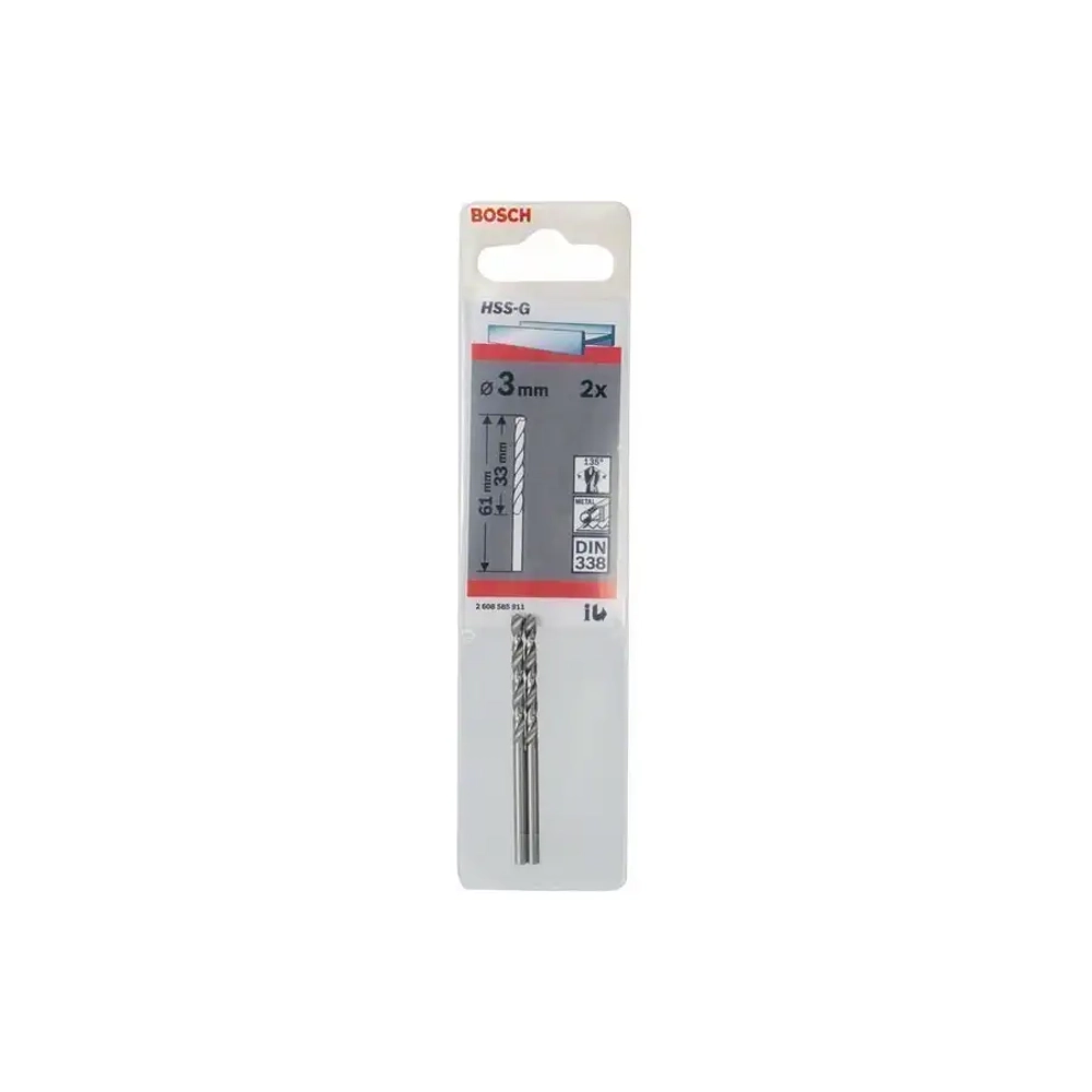 Сверло по металлу HSS-G 10 мм BOSCH 2608595077