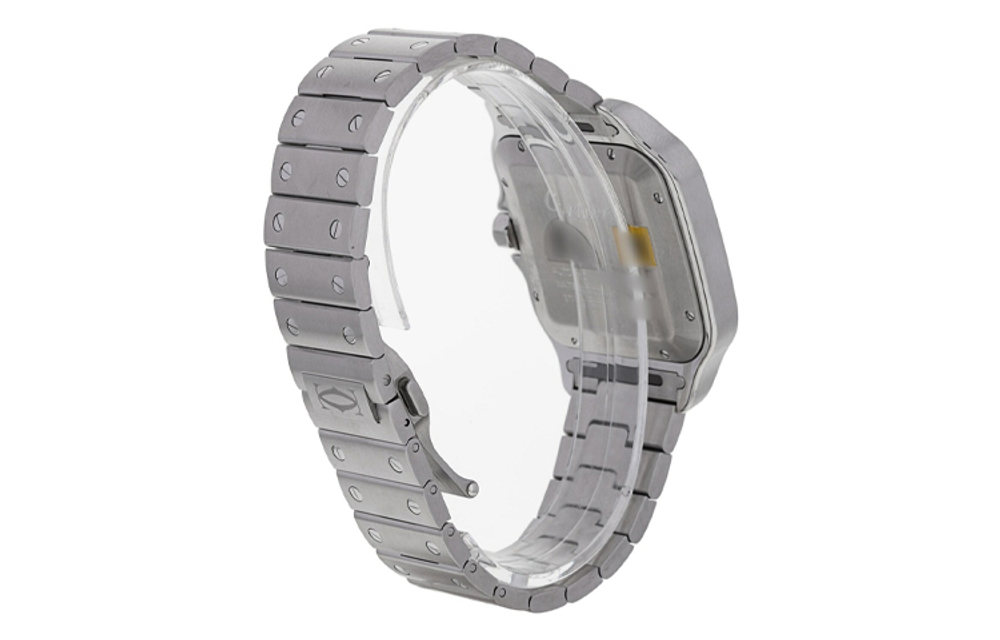 CARTIER SANTOS DE Automatic Mechanical Movement 100m Water Resistance Men"s Watches Watch 39.8mm Green Dial