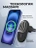 Автодержатель на дефлектор Gurdini Wireless Magsafe Car Charger Черный