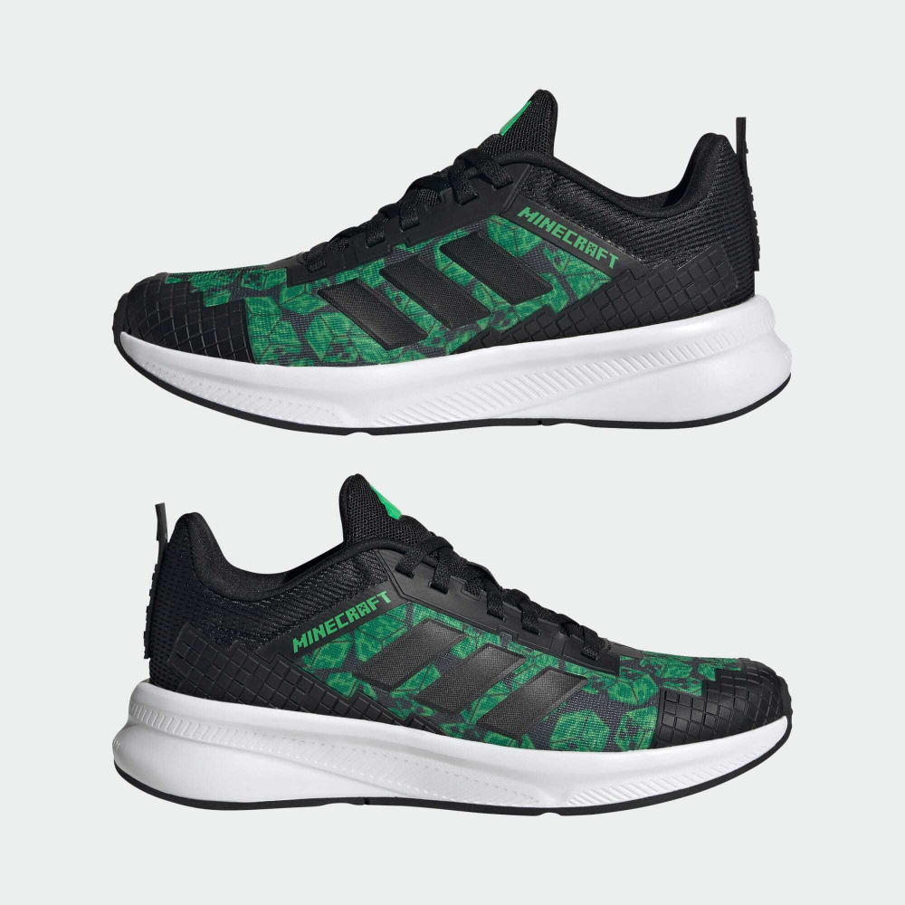 Adidas Кроссовки Minecraft Fortarun 4.0 Junior, черный