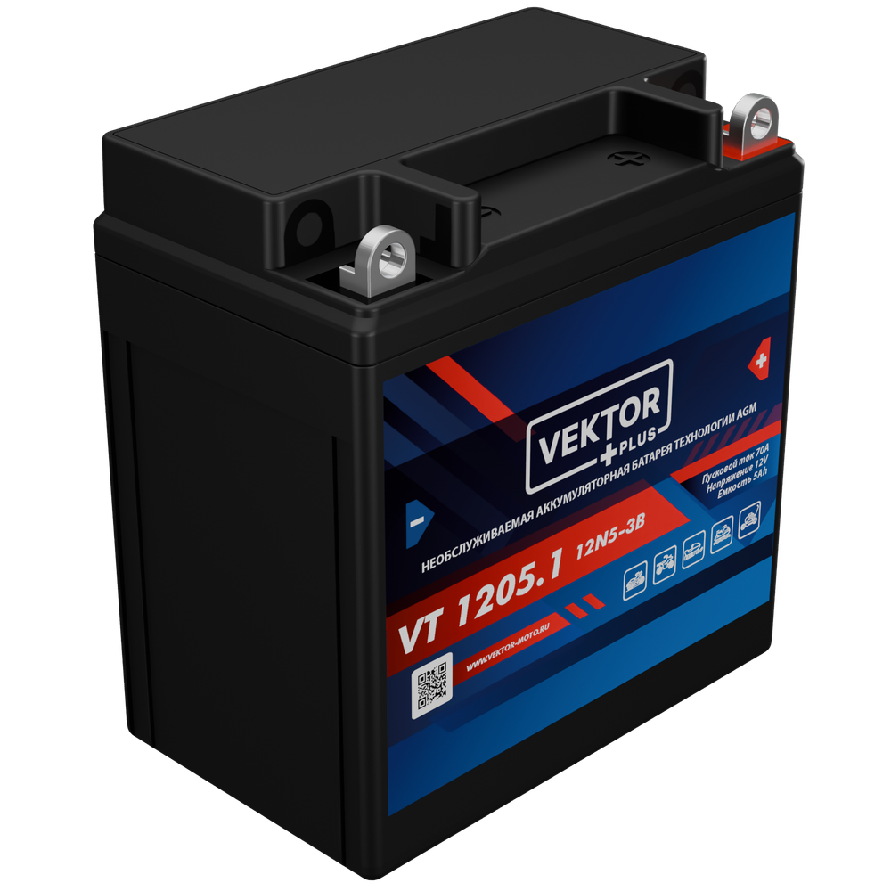 VEKTOR VT 1205.1 аккумулятор