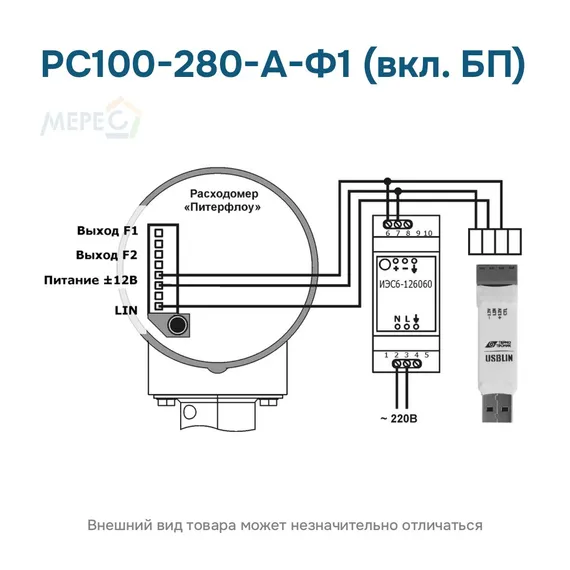 РС100-280-А-Ф1 (вкл. БП)