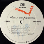 The Manhattan Transfer ‎– Mecca For Moderns (США 1981г.)