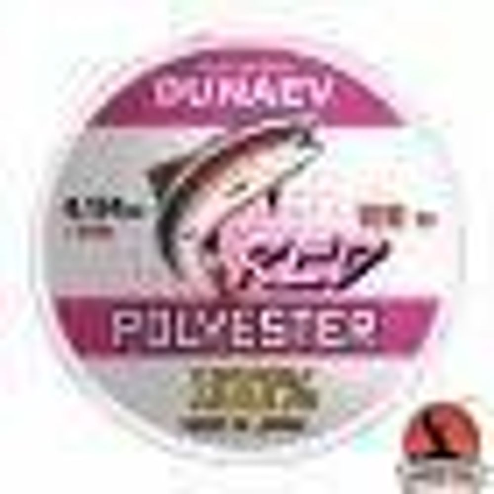 Леска Dunaev Polyester RED 0.148мм 100м