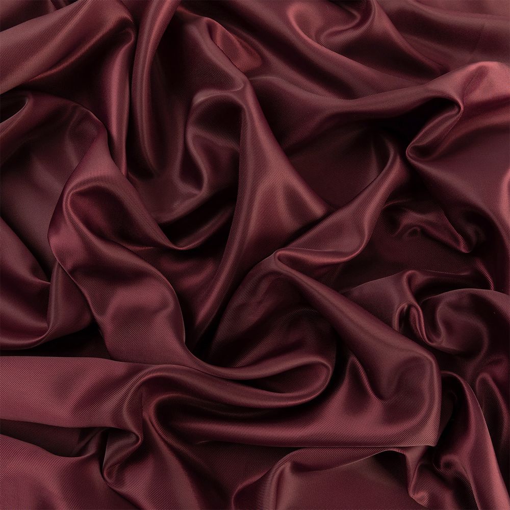 Ткань подкладочная Poly Twill 101±2 г/м², 200х145±2 см, 40 бордо, Gamma LPT