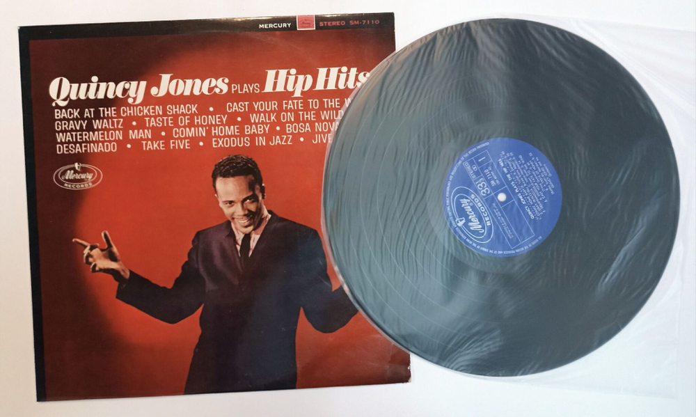 Винтажная виниловая пластинка LP Quincy Jones Plays Hip Hits (Japan 1963)