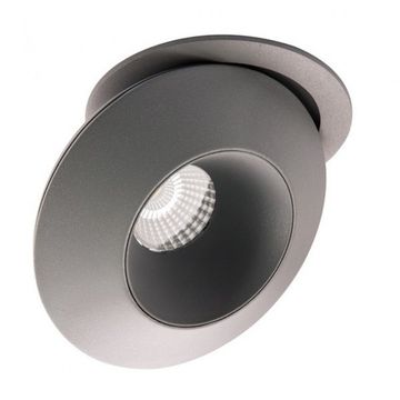 Встраиваемый светодиодный светильник 051209 серый 4000K 15W Orbe Lightstar