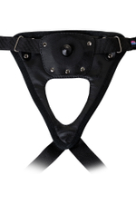 Страпон на креплении LoveToy с поясом Harness, реалистичный, neoskin, телесный, 21 см