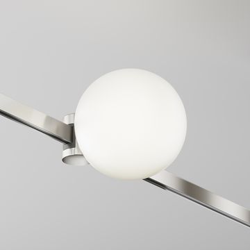 Магнитный трековый светодиодный светильник 5W 4000К TR229-1-5W4K-PT белый/платина Luna Flarity Maytoni