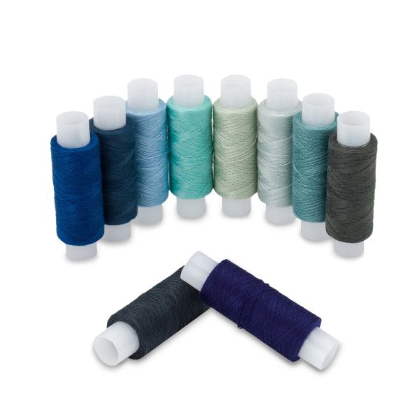 Швейные нитки (набор) 50/2, 10 кат. по 200м, ассорти №134, Astra&Craft