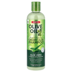 ORS, Olive Oil™, глубоко очищающий крем-шампунь с алоэ и алоэ, 370 мл (12,5 жидк. унции)