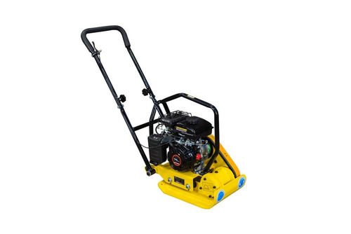 Виброплита 60 кг, 10,5кН (Loncin) коврик, колесный комплект TOR C-60