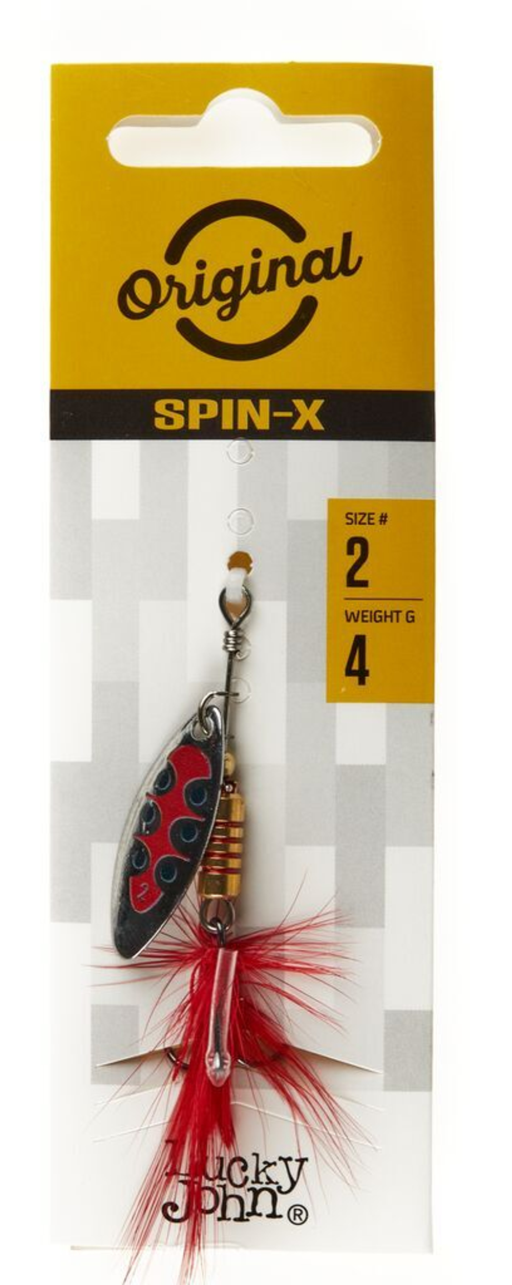 Блесна вращ. Lucky John SPIN X LONG 02 4,0г SX1