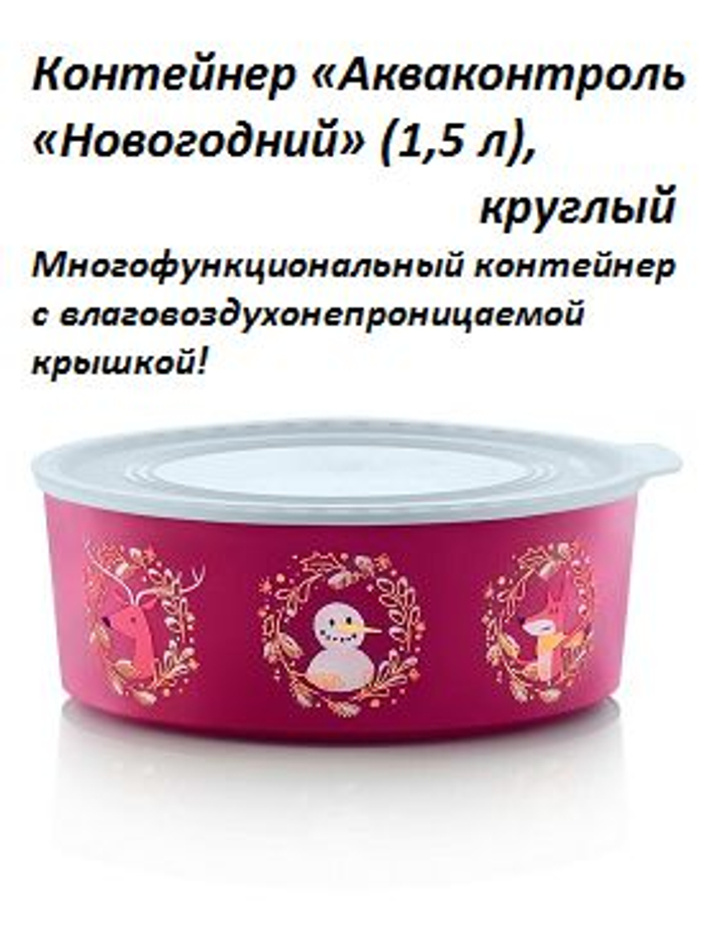 Контейнер Акваконтроль Зимний 1,5 литра