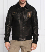 кожаная куртка Aeronautica Militare - черный(PN924PL147)