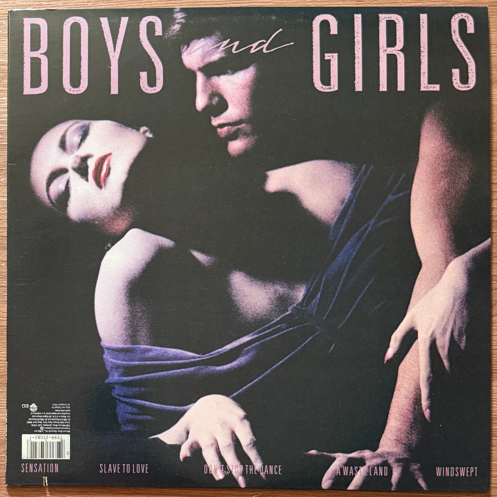 Bryan Ferry – Boys And Girls (США 1985г.)