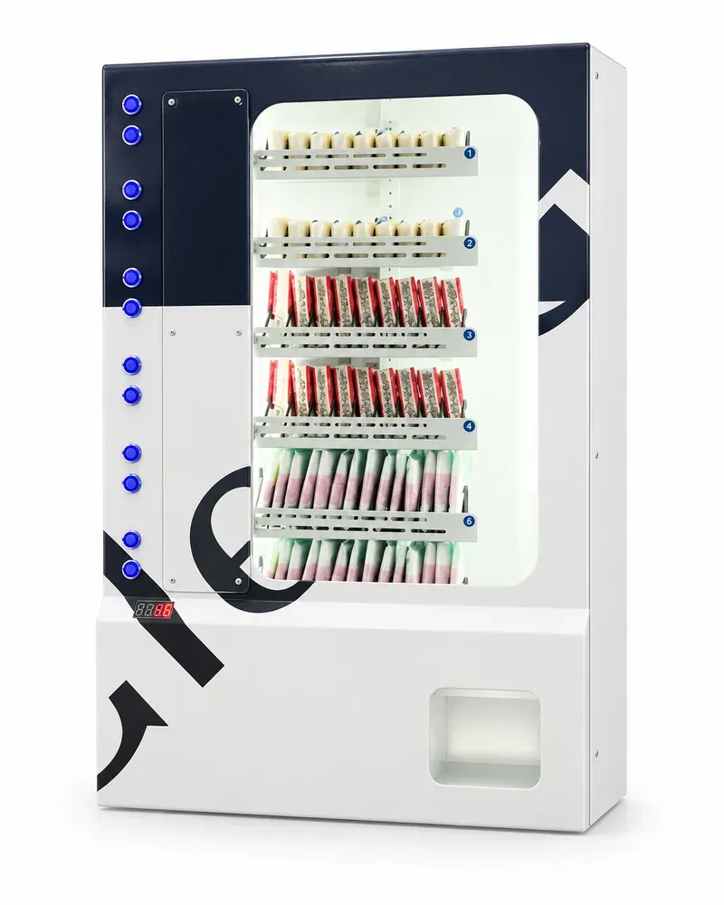 Вендинговый автомат для продажи средств женской гигиены YNTH CK12D Вендинговый автомат для продажи средств женской гигиены YNTH CK12D
