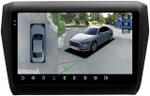 Магнитола для Suzuki Swift 5 2016-2023 (рамка матовая) - FarCar BX179-2M-360 монитор 9.5" 2K QLED на Android 13, Быстрая, CarPlay, 4G SIM-слот, 4 камеры в комплекте