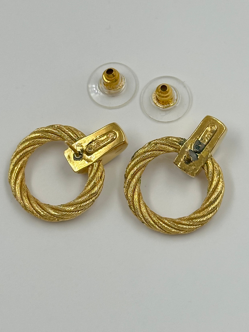 Серьги с кристаллами Christian Dior