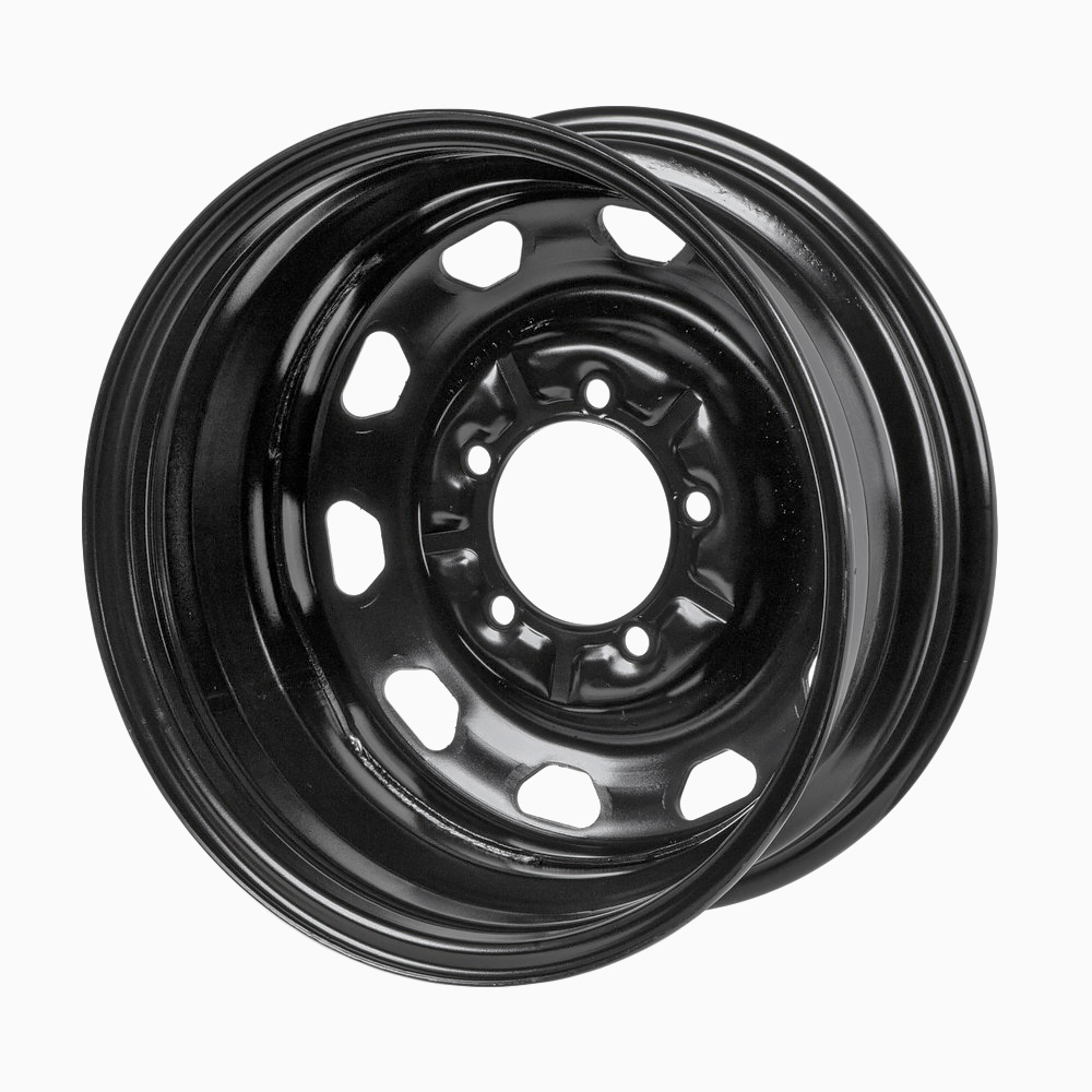 Диск штампованный R16 6.5J 5x139.7/108.6 ET40 ГАЗ, УАЗ GANZ Black GRN16089
