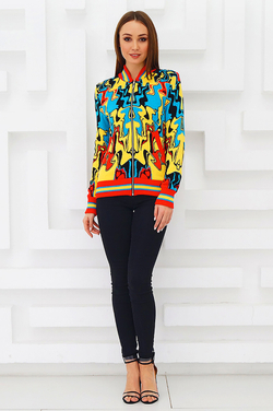 LIGVIANNI Бомбер Bomber Jacket Aurora