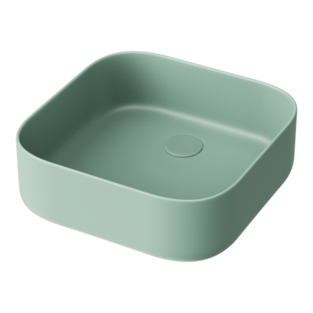 Раковина накладная Omoikiri June-MI Natceramic, 38 см, мятный, 4972076