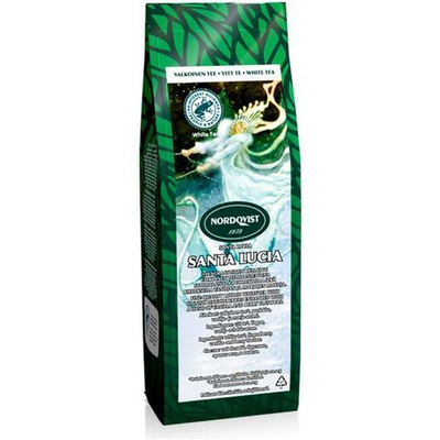 Белый листовой чай Nordqvist "SANTA LUCIA" c добавками 50 г (из Финляндии)