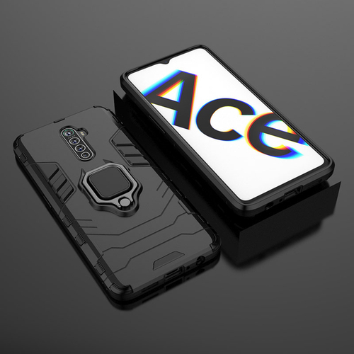 Противоударный чехол с кольцом Panther Case для Realme X2 Pro