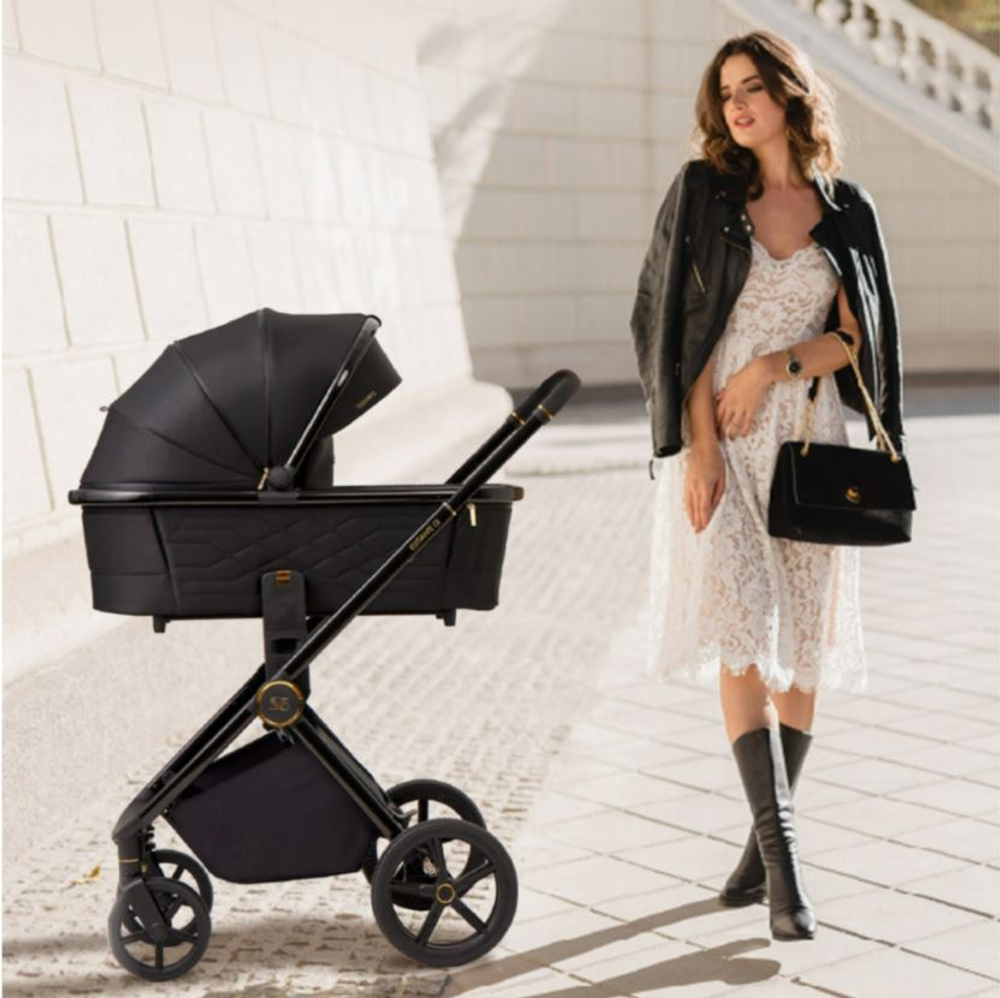 Коляска 2в1 Sweet Baby Elegante GL Black