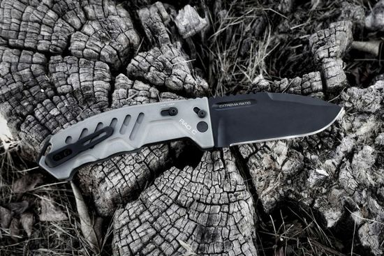 Нож Extrema Ratio RAO C (РАО Компакт) - сталь N690, рукоять серый алюминий