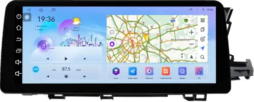 Магнитола для Honda Shuttle 2 2015-2023 - FarCar S500-TS18 монитор 12.3" 2K QLED на Android 14, Быстрая, CarPlay, 4G SIM-слот