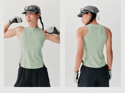 WMNS Майка Nothomme BlueMonte Running зеленый