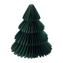 Декор новогодний Honeycomb tree зеленого цвета из коллекции New Year Essential, 18 см