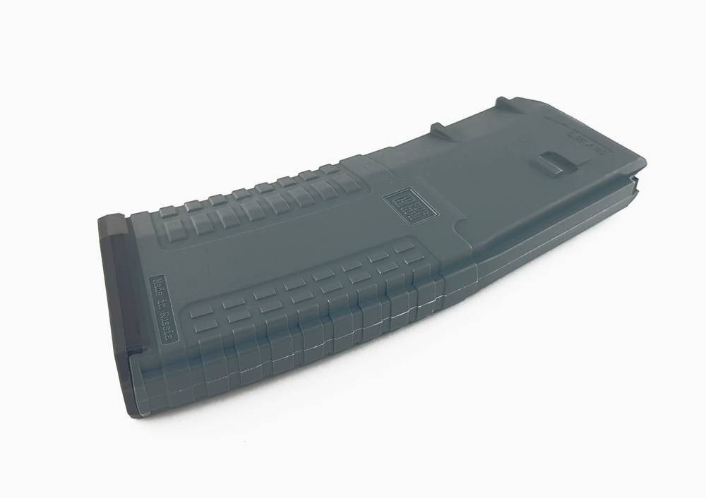 Магазин PufGun для AR-15, 5,56×45 / .223 Rem, 30 патронов, серый