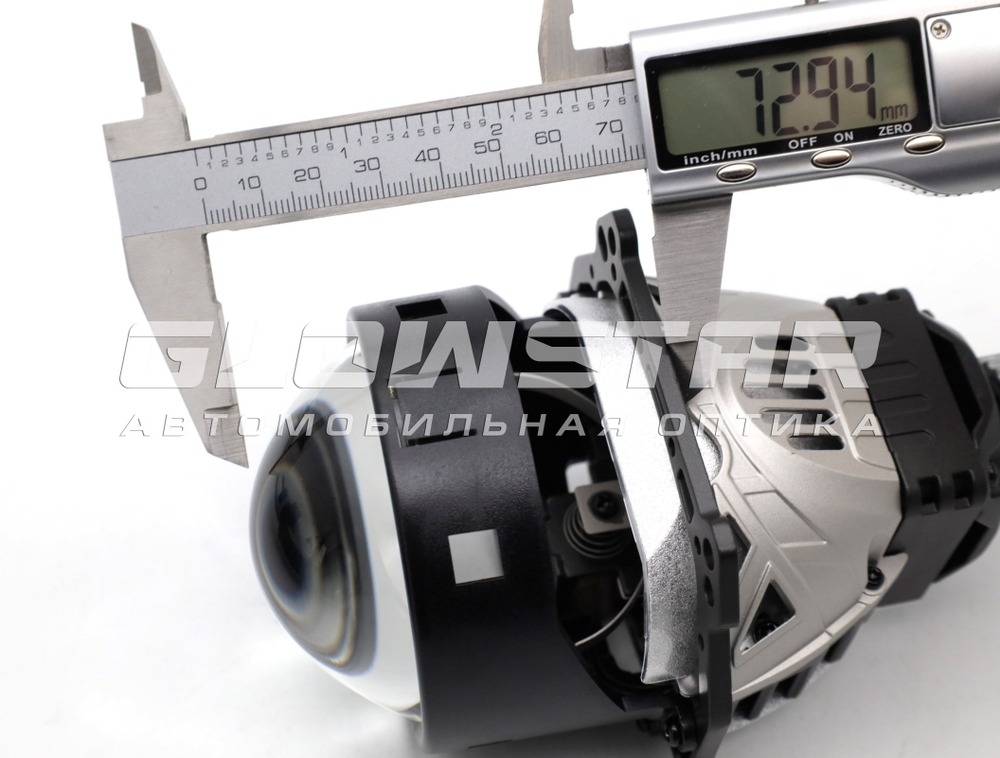 Билед модули Aozoom A11 3.0 дюйма, 2 чипа, 5500K, 12V, 56W/64W, крепление 3R и съемное гаечное (комплект, 2шт)