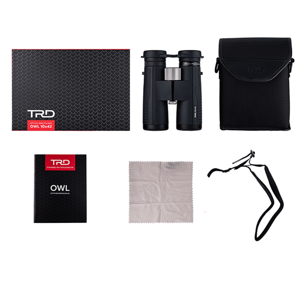 Оптический бинокль TRD OWL 10x42