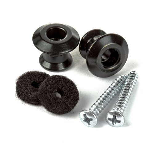 Dunlop 2PSLS033BK Straplok Dual Design Strap Button Set комплект креплений для ремня, черный