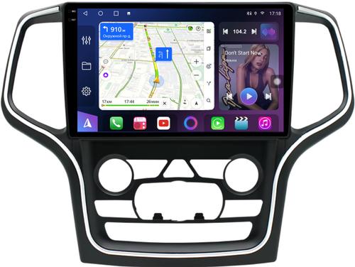 Магнитола для Jeep Grand Cherokee WK2 2013-2021 (ШГУ 8.4") - FarCar S500-TS10 монитор 10.36" QLED на Android 14, Быстрая, CarPlay, 4G SIM-слот