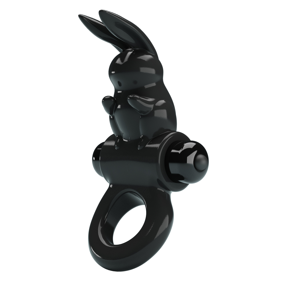 Pretty Love Exciting Ring Эрекционное кольцо со стимулятором клитора в виде кролика bi-210245