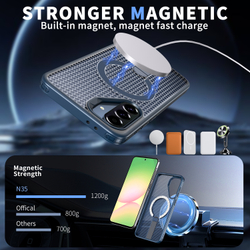 Прозрачный чехол Mesh Pro Magnetic Case для Samsung Galaxy A36 5G
