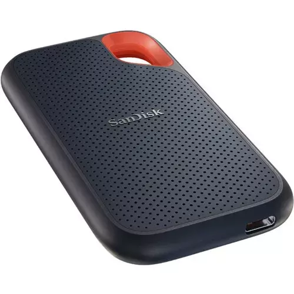 2 ТБ Внешний SSD SanDisk Extreme Portable V2, USB 3.2 Gen 2 Type-C, черный