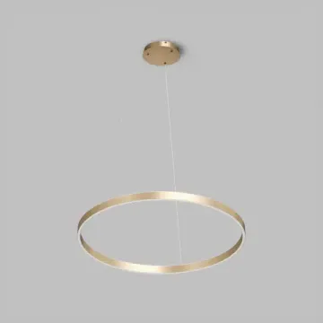 Подвесной светильник LED 40W 3000К/3500К/4000К IP20 DK6272-SG матовое золото Raydia Denkirs