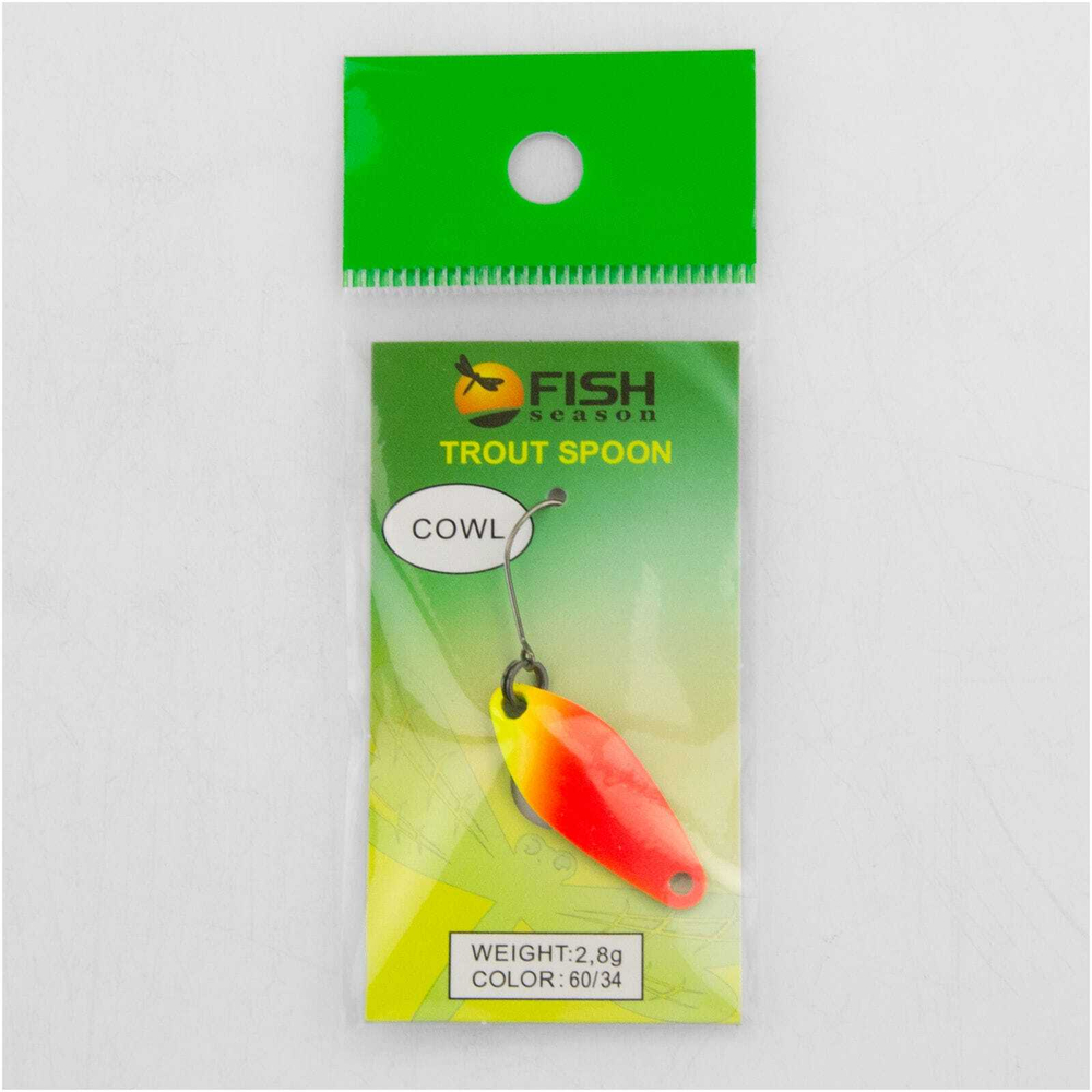 Блесна колеблющаяся Fish Season COWL (2.8гр)