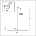 4306/2 HIGHTECH ODL22 295 античная бронза Потолочный светильник IP20 G9 2*40W SOHO