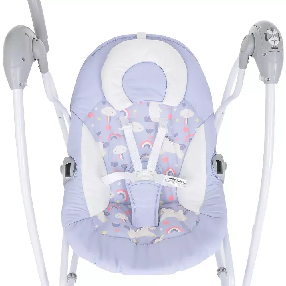PITUSO электрокачели 2 в1 Bolero Light purple/Сиреневый,74*59*79см
