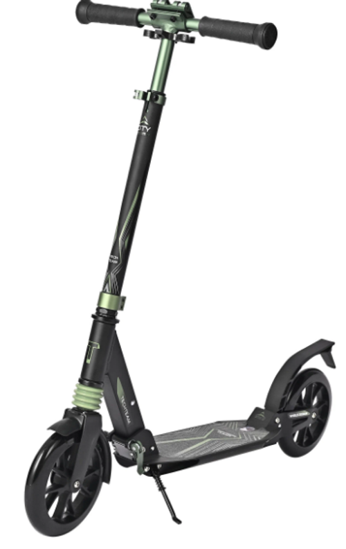 Самокат Тech Тeam City Scooter green 1/2 зеленый