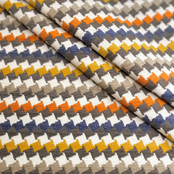 Шенилл Пасас грей оранж (Passas) V05 grey orange
