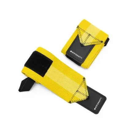 Бинты кистевые - страпы для запястья LUXIAOJUN W80 Wrist Wraps (Желтые)